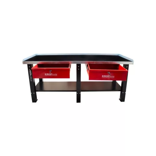 KROFtools Antisztatikus munkapad gumiszőnyeg 2 m-es munkapadhoz, 1997 × 697 × 3 mm (8480TL)