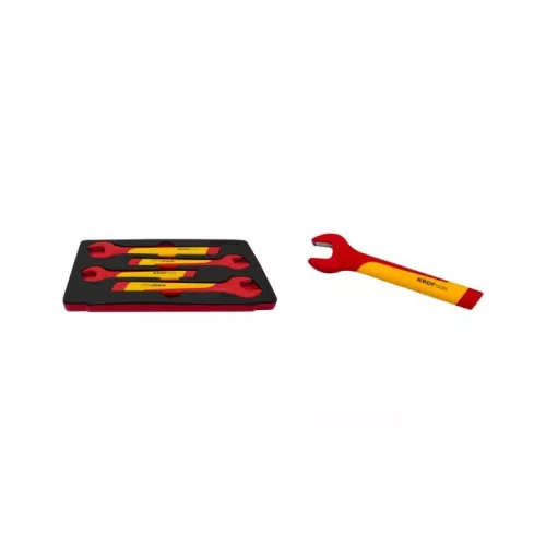 KROFtools VDE Villanyszerelő szigetelt szerszámtálca, 6 db-os (8497)