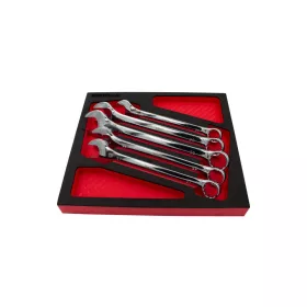   KROFtools Csillag-villáskulcs készlet 5 részes, 24–32 mm, szerszámtálca (K-8527)