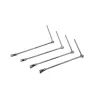 KROFtools T-szárú dugókulcs készlet, extra hosszú (400 mm), 8 részes, 6-19 mm, szivacs tálca (8607)