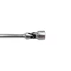 KROFtools T-szárú dugókulcs készlet, extra hosszú (400 mm), 8 részes, 6-19 mm, szivacs tálca (8607)