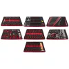 KROFtools  PROLINE szerszámkészlet, szerszámkocsi tálcák, 7 modul, 318 darab szerszám(8638)