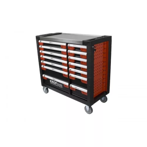 KROFtools 14 FIÓKOS SZERSZÁMkocsi (SZEKRÉNY) üres (8660)