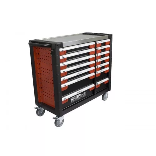 KROFtools 14 FIÓKOS SZERSZÁMkocsi (SZEKRÉNY) üres (8660)