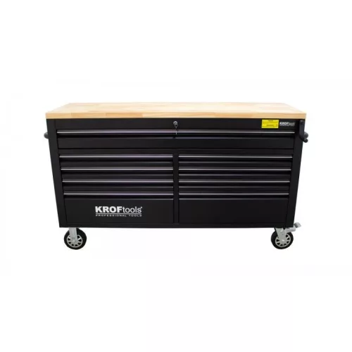 KROFtools  FIÓKOS MOBIL gurulós MUNKAPAD, szerszámos szekrény 1550 mm fogók nélkül (8661)