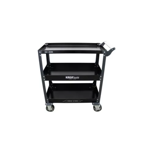 KROFtools Polcos nagy teherbírású szerelőkocsi 300 kg-os, 3 polcos  "PROLINE"  (8696)
