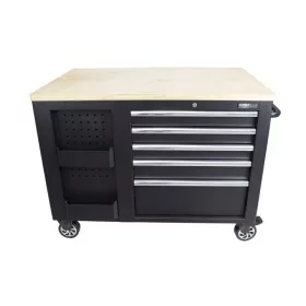   KROFtools MOBIL gurulós  szerszámos kocsi, MUNKAPADdal, ( műhelykocsi ) 1,14x0,73MT (8700)