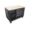 KROFtools MOBIL gurulós  szerszámos kocsi, MUNKAPADdal, ( műhelykocsi ) 1,14x0,73MT (8700)
