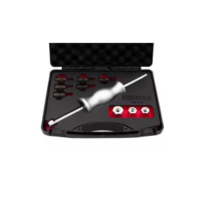   KROFtools Csúszókalapács készlet adapterekkel 10 részes, M12 csatlakozással (8739)