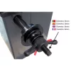 KROFtoolsFélautomata kerékkiegyensúlyozó gép (centírozó) 10"-24" (9022)