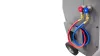 KROFtools Autóklíma-töltő és klímaszerviz gép R134a hűtőközeghez, 220 V (9040)