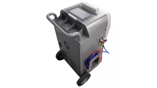 KROFtools Autóklíma-töltő és klímaszerviz gép R134a hűtőközeghez, 220 V (9040)