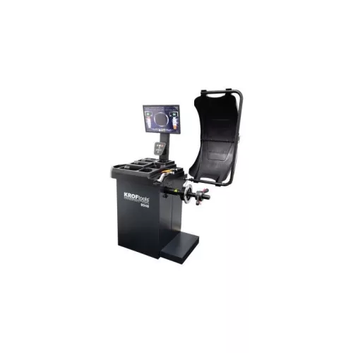 KROFtools AUTOMATIKUS KERÉK KIEgyensúlyozó ( centírozó ) 10"-24" LÉZERREL ÉS 21'-ES LCD-VEL (9048)