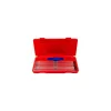 KROFtools Torx kulcskészlet 5 és 6 ágú profilhoz, TS10–TS40, extra hosszú, 8 részes (9239)