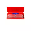 KROFtools Torx kulcskészlet 5 és 6 ágú profilhoz, TS10–TS40, extra hosszú, 8 részes (9239)