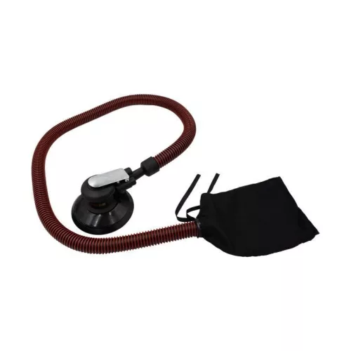 KROFtools Pneumatikus excenter csiszoló 150 mm, 5 mm orbit, porelszívós készlet (9266)