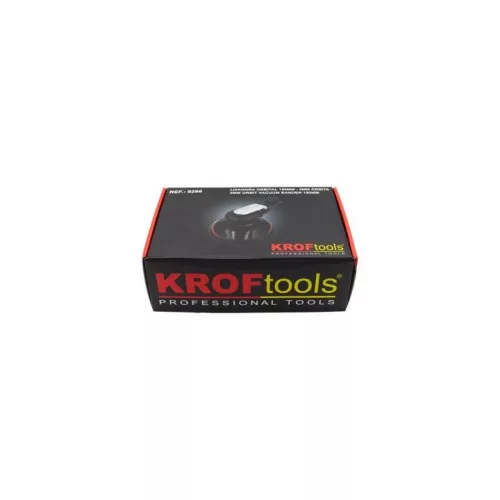 KROFtools Pneumatikus excenter csiszoló 150 mm, 5 mm orbit, porelszívós készlet (9266)