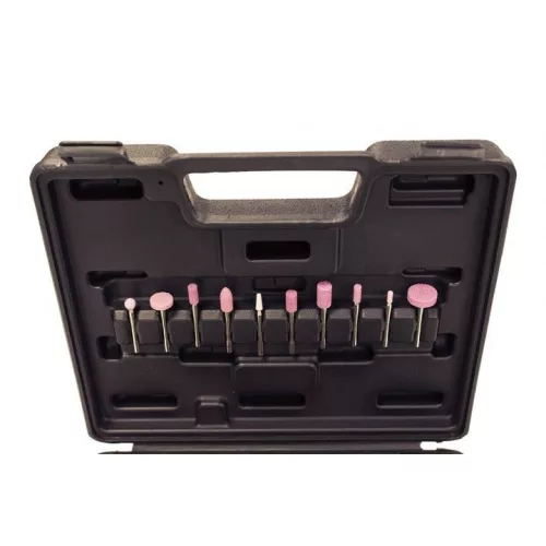 KROFtools Pneumatikus mikromaró készlet, 3 mm (Levegős turbómaró / Ceruzaköszörű készlet) (9285)