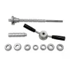 KROFtools Motorkerékpár kormánycsapágy szerelő készlet, 32–46 mm adapterekkel (9326)