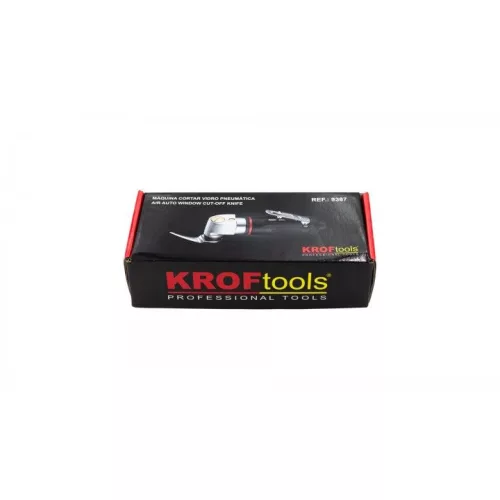 KROFtools Pneumatikus szélvédőkivágó kés 20 000 rezgés/perc, 3” vágási tartomány (9387)