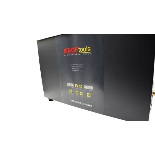 KROFtools  Ultrahangos alkatrésztisztító,  30 Liter (9746)