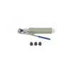 KROFtools Homokszóró pisztoly mobil szemcseszóróhoz, 2 / 2,5 / 3 / 3,5 mm fúvókákkal (9768)
