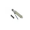 KROFtools Homokszóró pisztoly mobil szemcseszóróhoz, 2 / 2,5 / 3 / 3,5 mm fúvókákkal (9768)