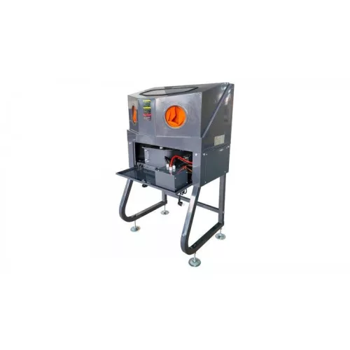 KROFtools Fűthető alkatrészmosó gép 1200 W fűtéssel, 8–14 l tisztítófolyadékhoz (9775)
