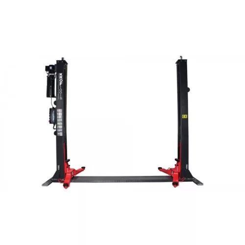 KROFtools Elektrohidraulikus kétoszlopos autóemelő H kialakítással, 4 t, 220 V (9807MO)