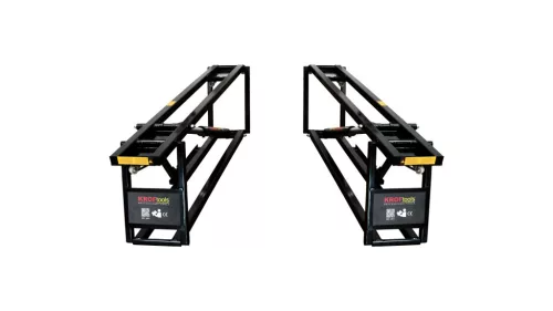 KROFtools Hordozható autóemelő 2,5 t, 88–460 mm emelési tartománnyal (9813)