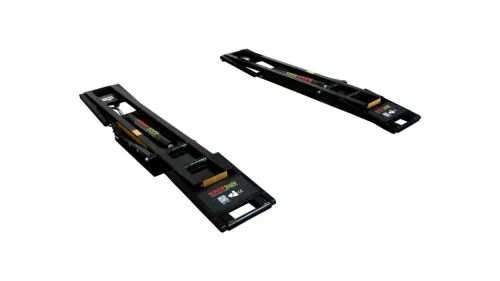 KROFtools Hordozható autóemelő 2,5 t, 88–460 mm emelési tartománnyal (9813)