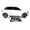 KROFtools Padlóra telepíthető ollós autóemelő elektrohidraulikus működéssel, 3 t, 220 V (9815M)