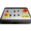 KROFtools Dupla ollós autóemelő futóműállításhoz LED világítással, 5,5 t (9822)