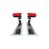 KROFtools Kettős ollós futóműállító emelő 3,5 t, 4000 mm-es platformmal és LED-világítással (9824)