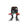 KROFtools Kettős ollós futóműállító emelő 3,5 t, 4000 mm-es platformmal és LED-világítással (9824)