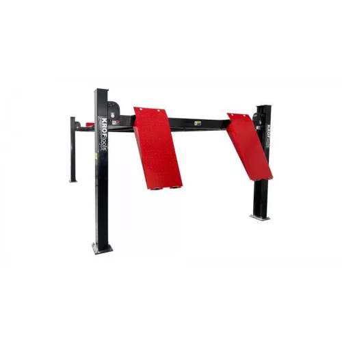 KROFtools Négyoszlopos elektrohidraulikus járműemelő 6,5 t, 5,5 m-es csúszásmentes platformokkal (9842)