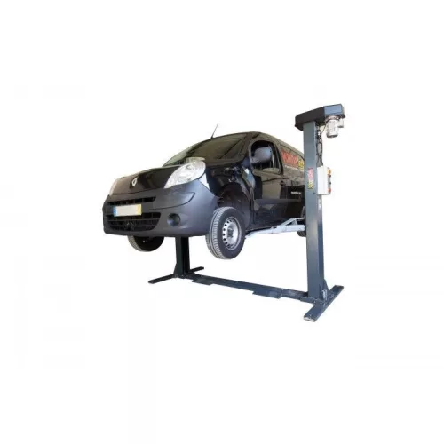 KROFtools Kétoszlopos orsós járműemelő H-alapkerettel, 3,2 t, 380 V (9845)