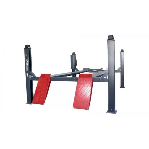 KROFtools Négyoszlopos elektrohidraulikus járműemelő 4,5 t, 4650 mm-es platformmal (9851)