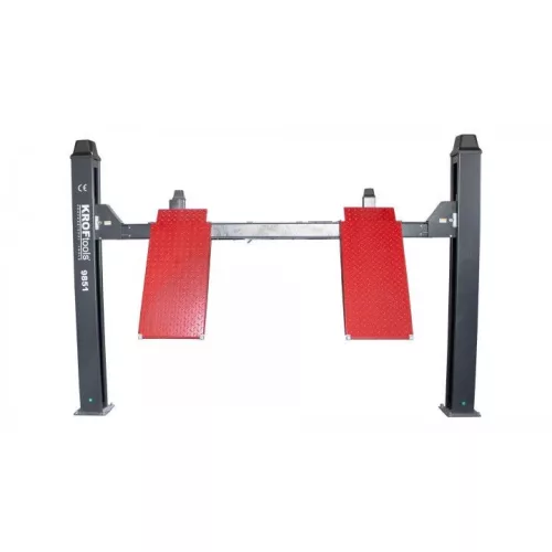 KROFtools Négyoszlopos elektrohidraulikus járműemelő 4,5 t, 4650 mm-es platformmal (9851)