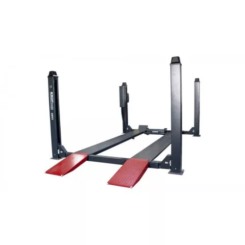 KROFtools Négyoszlopos autóemelő sima platformmal, 5 t, 5,19 m (9852)