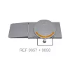 KROFtools FUTÓMŰ BEÁLLÍTÓ LEMEZ 500x280x50MM (9858)