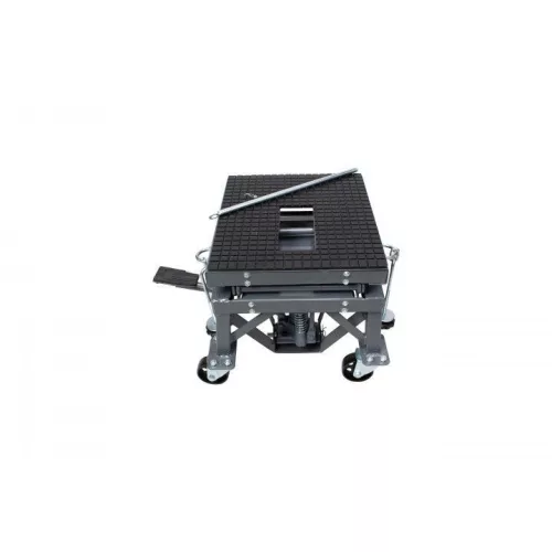 KROFtools Hidraulikus motorkerékpár-emelő, 135 kg (9866)