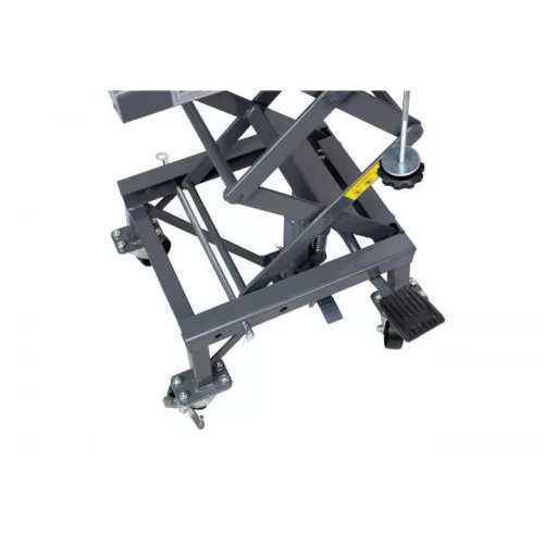 KROFtools Hidraulikus motorkerékpár-emelő, 135 kg (9866)