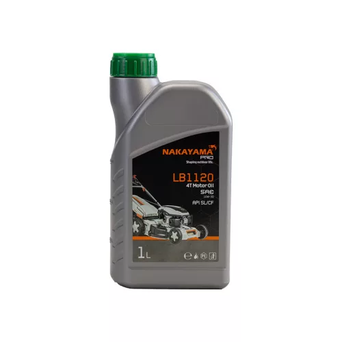 NAKAYAMA PRO Négyütemű motorolaj kerti gépekhez, SAE 10W-30, 1 liter (LB1120)