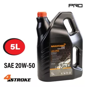   NAKAYAMA PRO Négyütemű motorolaj kerti gépekhez, SAE 20W-50, 5 liter (LB1255)