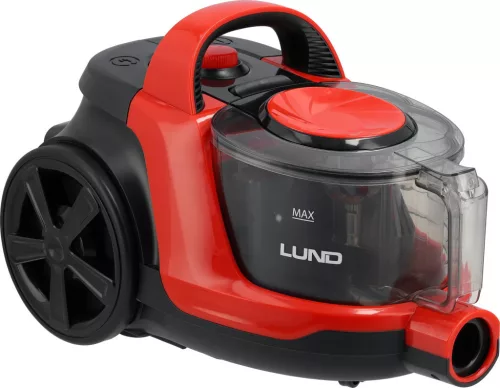 LUND Porzsák nélküli ciklonos porszívó mini turbókefével, 899 W, 2,5 literes tartállyal, HEPA H13 szűrővel (67088)