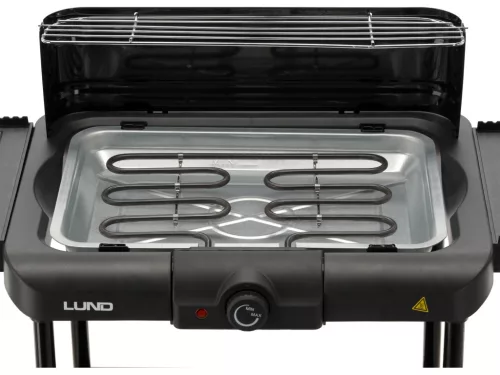 LUND Elektromos grill állvánnyal 2000W 36 X 22,5CM (67423)