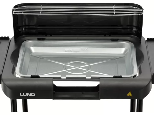 LUND Elektromos grill állvánnyal 2000W 36 X 22,5CM (67423)