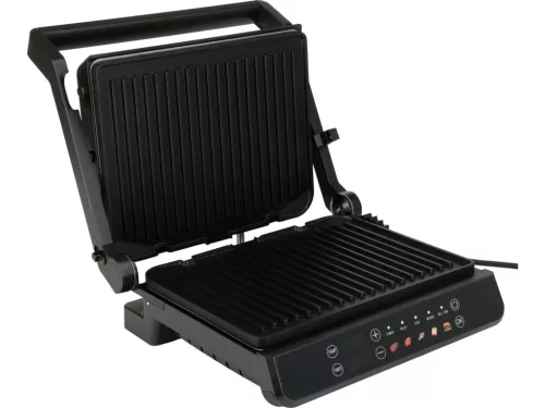 LUND ELEKTROMOS kontakt GRILLező 2000 W, LED VEZÉRLŐPANEL ( Gofri tányérokkal is használható : LUND 67442 )  (67440)