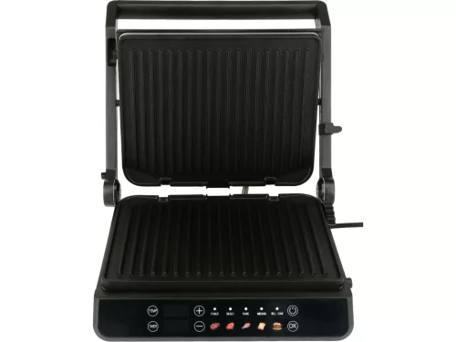 LUND ELEKTROMOS kontakt GRILLező 2000 W, LED VEZÉRLŐPANEL ( Gofri tányérokkal is használható : LUND 67442 )  (67440)